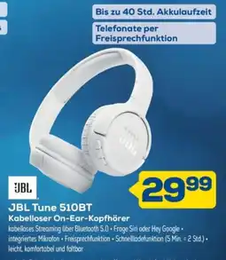 Euronics XXL JBL Tune 510BT Kabelloser On-Ear-Kopfhörer Angebot
