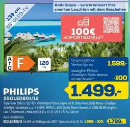 Euronics XXL PHILIPS 55OLED801/12 Angebot