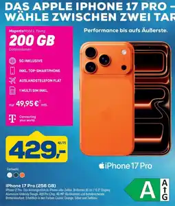 Euronics XXL iPhone 17 Pro Angebot
