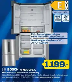 Euronics XXL BOSCH KFN96VPEA Kühl-Gefrier-Kombination, mehrtürig Angebot