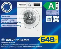 Euronics XXL BOSCH WUU28T22 Waschmaschine Angebot