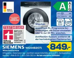 Euronics XXL SIEMENS Waschmaschine Angebot