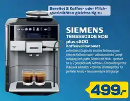 Euronics XXL SIEMENS TE655503DE EQ6 plus s500 Kaffeevollautomat Angebot