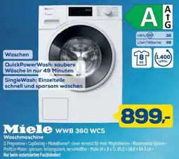 Euronics XXL Miele WWB 360 WCS Waschmaschine Angebot