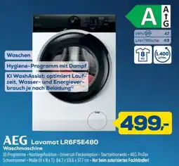 Euronics XXL AEG Lavamat LR6F5E480 Waschmaschine Angebot
