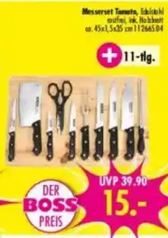 Möbel Boss Messerset Angebot