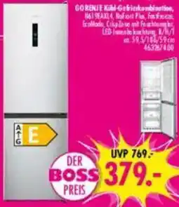 Möbel Boss GORENJE Kühl-Gefrierkombination Angebot