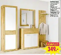 Möbel Boss Garderobe Bacco Angebot