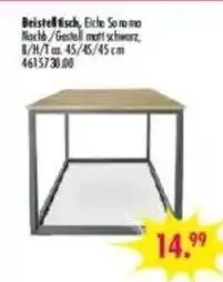 Möbel Boss Beistelltisch, Eiche Sonoma Angebot