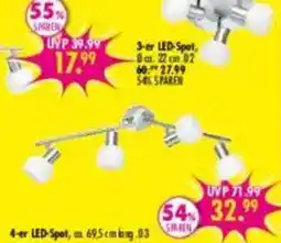 Möbel Boss 3-er LED-Spot Angebot