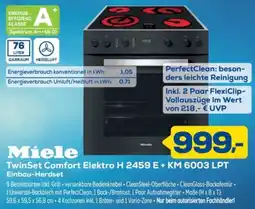 Euronics XXL Miele TwinSet Comfort Elektro H 2459 E + KM 6003 LPT Angebot