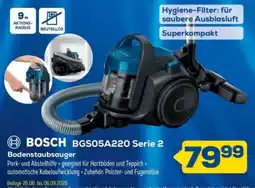 Euronics XXL BOSCH BGS05A220 Serie 2 Bodenstaubsauger Angebot