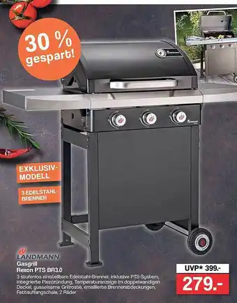 Famila Nord West Landmann Gasgrill Rexon Pts Br3.0 Angebot