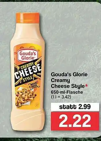 Famila Nord West Gouda's Glorie Creamy Cheese Style Angebot