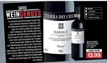 Famila Nord West Barolo Gocg Terra Dei Celti Angebot