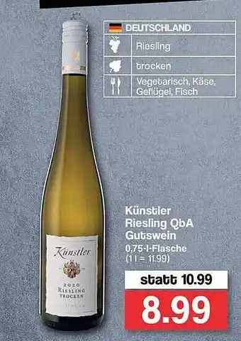 Famila Nord West Künstler Riesling Qba Gutswein Angebot