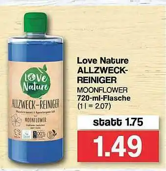 Famila Nord West Love Nature Allzweck-reiniger Moonflower Angebot