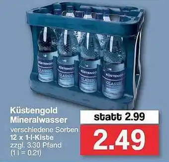 Famila Nord West Küstengold Mineralwasser Angebot