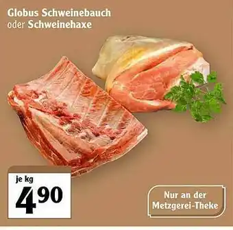 Globus Globus Schweinebuch Oder Schweinehaxe Angebot