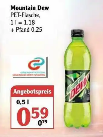 Globus Mountain Dew Angebot