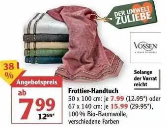 Globus Frottier-handtuch Vossen Angebot