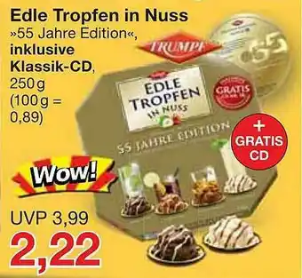 Jawoll Edle Tropfen In Nuss »55 Jahre Edition« Angebot