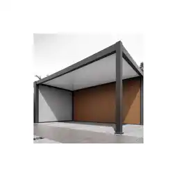 Netto Marken-Discount Pergoline WPC Wand Carport 5,3 Meter Angebot