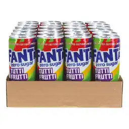 Netto Marken-Discount Fanta Tutti Frutti Zero 0,33 Liter Dose, 24er Pack Angebot