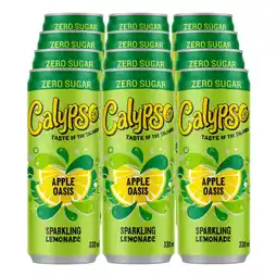 Netto Marken-Discount Calypso Apple Oasis Zero 0,33 Liter Dose, 12er Pack Angebot