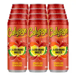 Netto Marken-Discount Calypso Blood Orange Breeze Zero 0,33 Liter Dose, 12er Pack Angebot