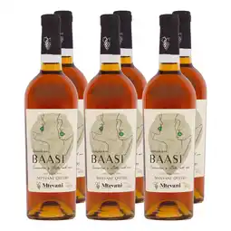 Netto Marken-Discount BAASI Mtsvane Qvevri Weißwein trocken 13,5 % vol 6 x 0,75 Liter Angebot