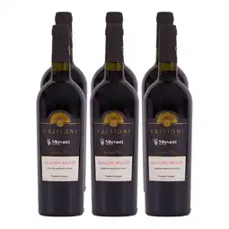 Netto Marken-Discount Mtevani ERISIONI Alazani Valley Rotwein 12,5 % vol 6 x 0,75 Liter Angebot