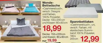 Jawoll Wendebettwäsche Spannbettlaken Angebot