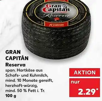 Kaufland Gran Capitán Reserva Angebot