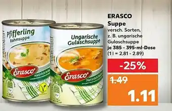 Kaufland Erasco Suppe Angebot