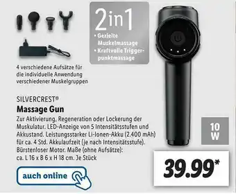 Lidl Silvercrest Massage Gun Angebot