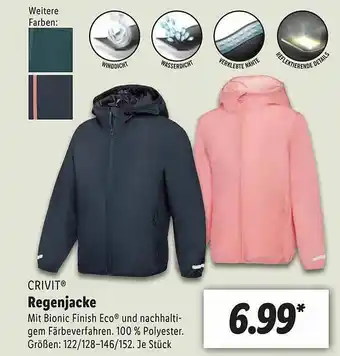 Lidl Crivit Regenjacke Angebot