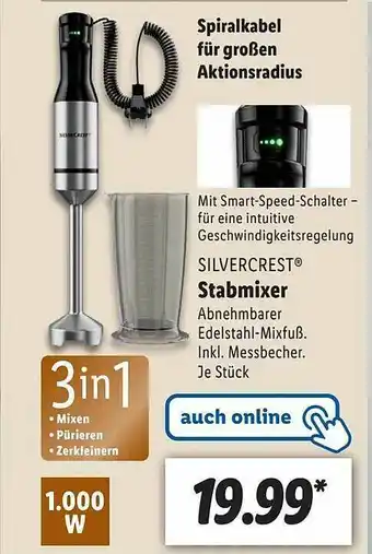 Lidl Silvercrest Stabmixer Angebot