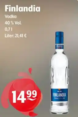 Getränke Hoffmann Finlandia Vodka Angebot