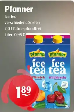Getränke Hoffmann Pfanner Ice Tea Angebot
