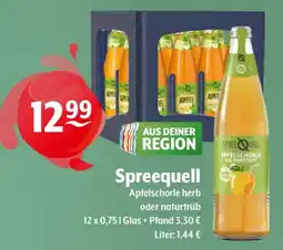 Getränke Hoffmann Spreequell Apfelschorle Angebot