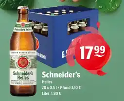 Getränke Hoffmann Schneider's Helles Angebot