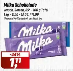 Simmel Milka Schokolade Angebot