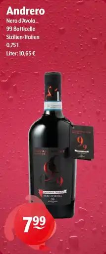 Getränke Hoffmann Andrero Nero d'Avola Angebot