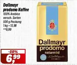Simmel Dallmayr prodomo Kaffee Angebot