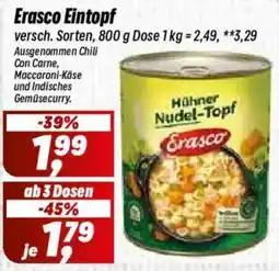 Simmel Erasco Hühner Nudel-Topf Angebot