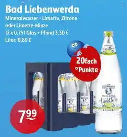 Getränke Hoffmann Bad Liebenwerda Mineralwasser + Limette Angebot