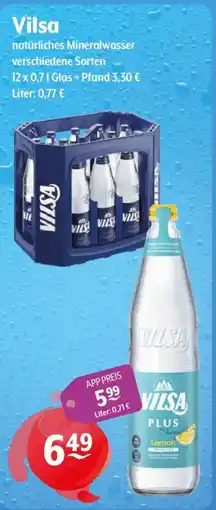 Getränke Hoffmann Vilsa natürliches Mineralwasser Angebot