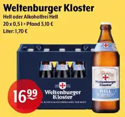Getränke Hoffmann Weltenburger Kloster Hell Angebot