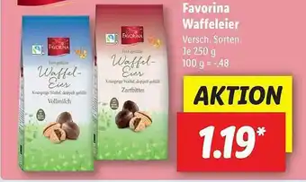 Lidl Favorina Waffeleier Angebot